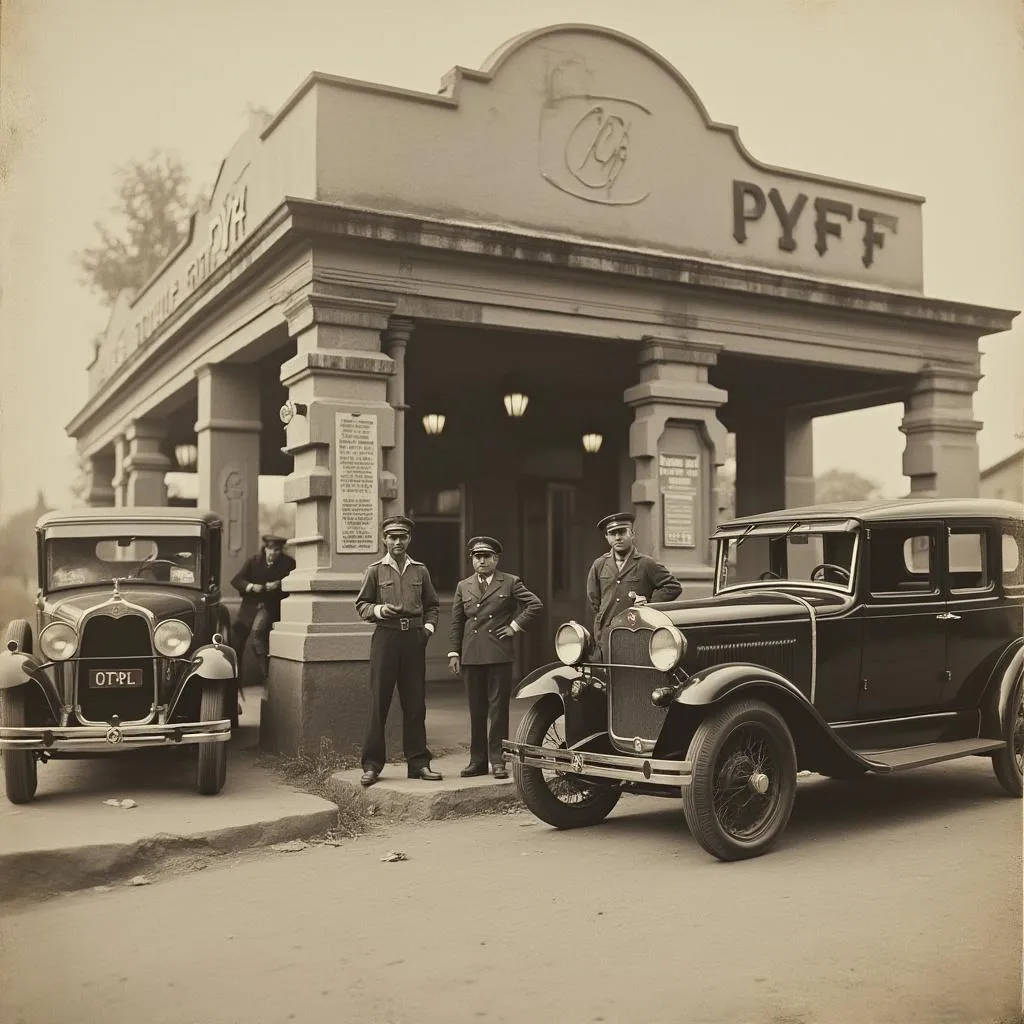 Histórica estación YPF