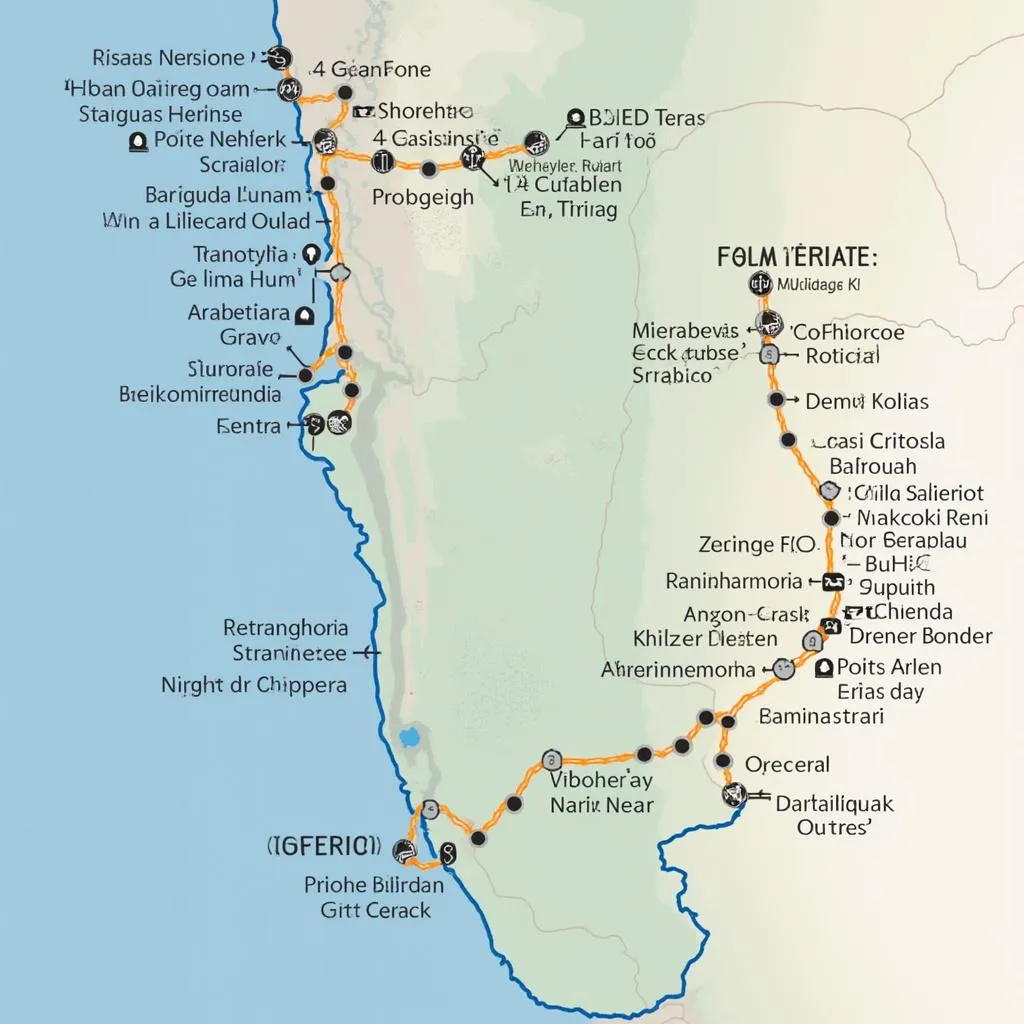 Mapa de Rutas